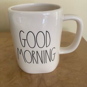 Rae Dunn Artisan Collection "Good Morning" Ceramic Mug